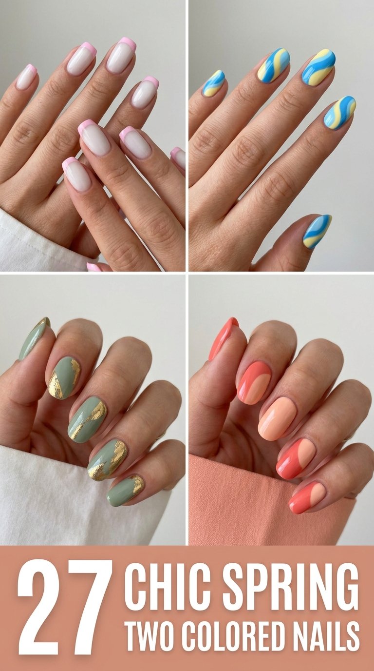 Chic Spring Two Colored