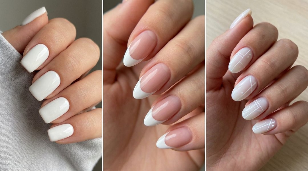 white nails