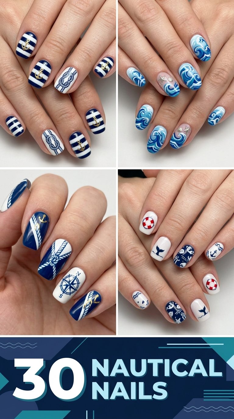 nautical nails