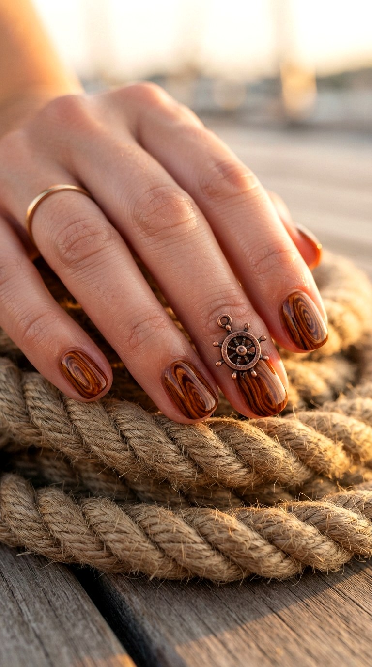 Helmsmans Wood Nautical Nails - 30 nautical nails