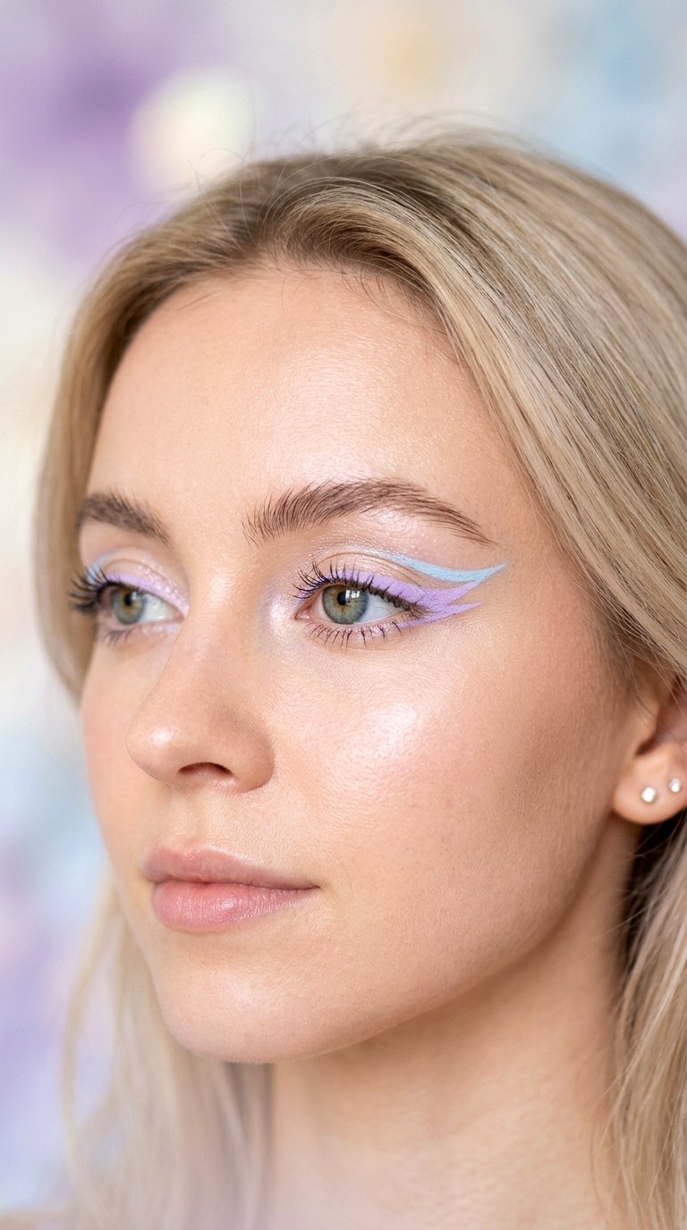 Pastel Dream Eyeliner - 22 Trending eyeliner styles  2026