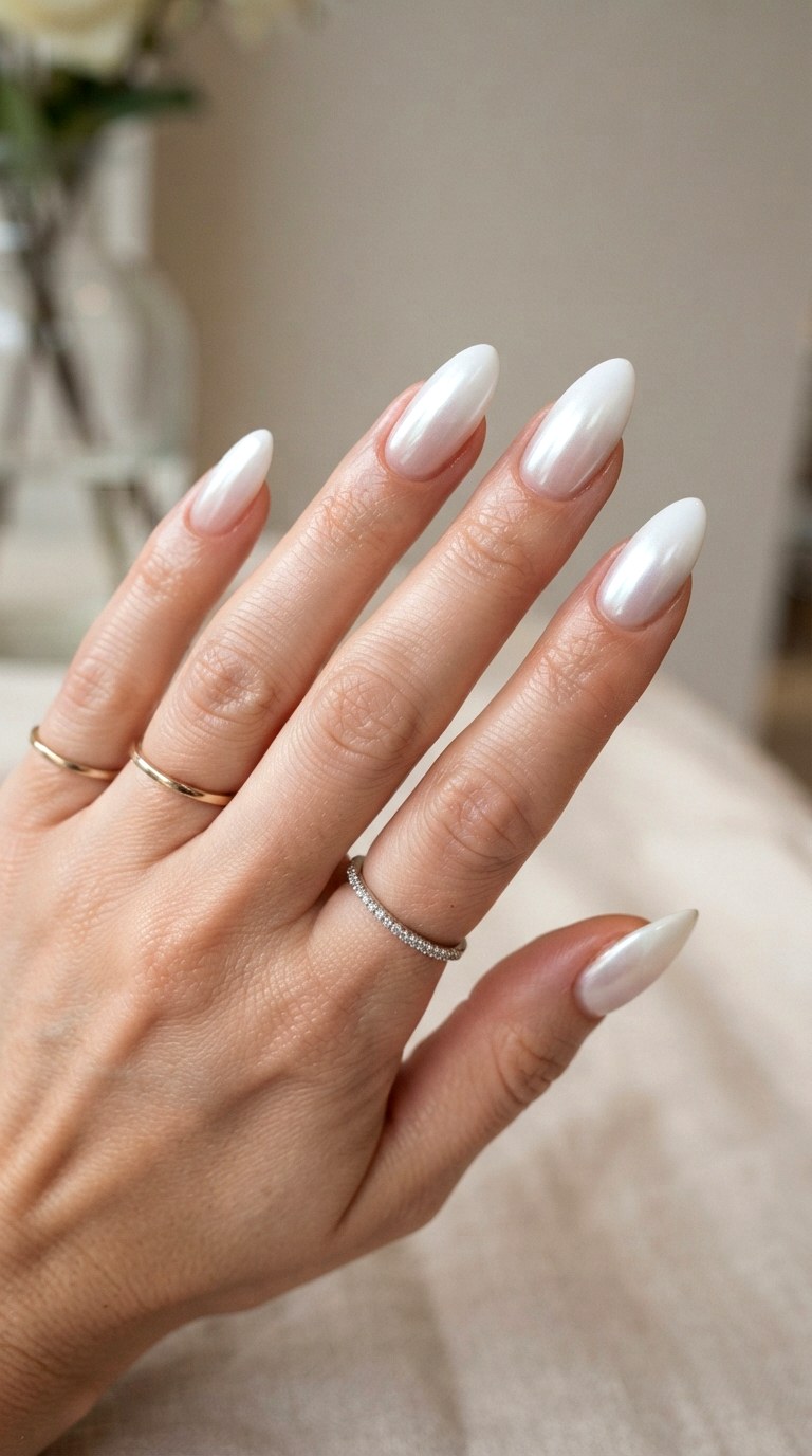 White Ombre Nails for Seamless Gradient - 25 white nail inspo