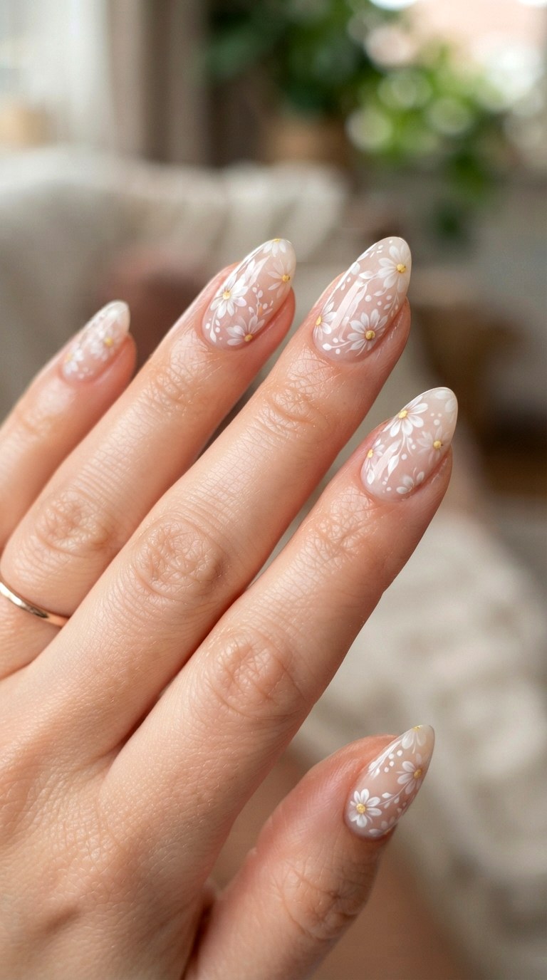 White Swirl Designs for Abstract Artistry - 25 white nail inspo