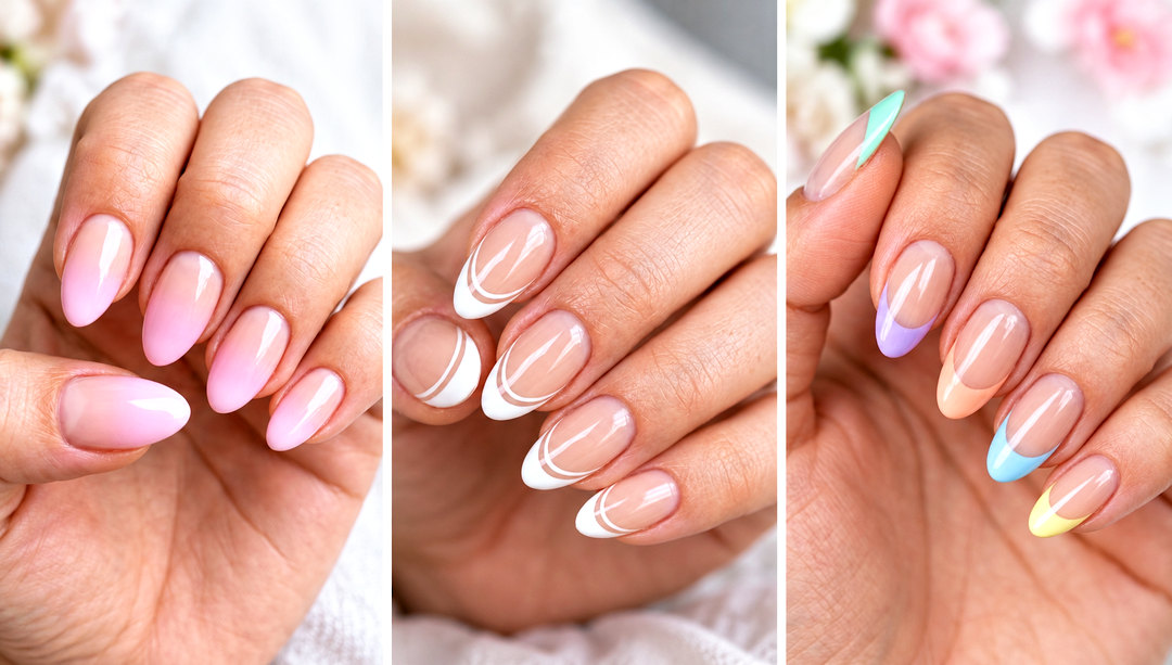 25 simple french tip nail art designs
