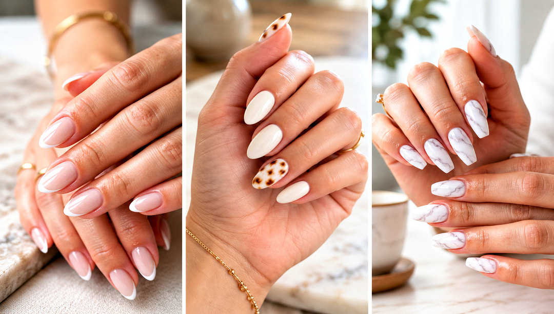25 white nail inspo