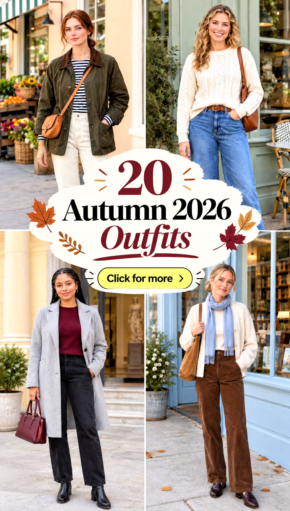 20 Autumn 2026 Outfits for a Chic Cozy Seasonal Reset - 20 Autumn 2026 Outfits for a Chic, Cozy Seasonal Reset