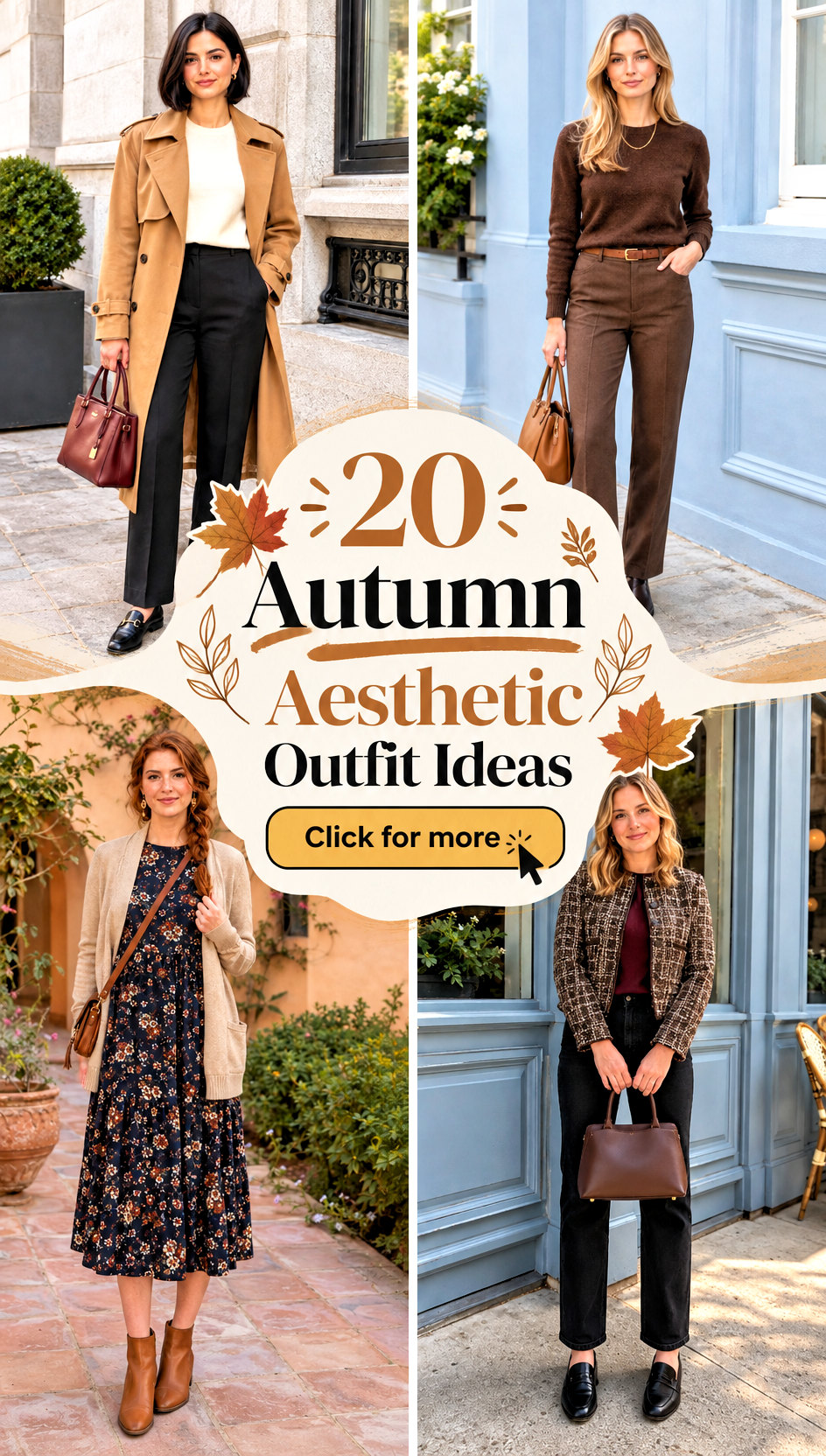 20 Autumn Aesthetic Outfit Ideas for Cozy Charming Layers - 20 Autumn Aesthetic Outfit Ideas for Cozy, Charming Layers