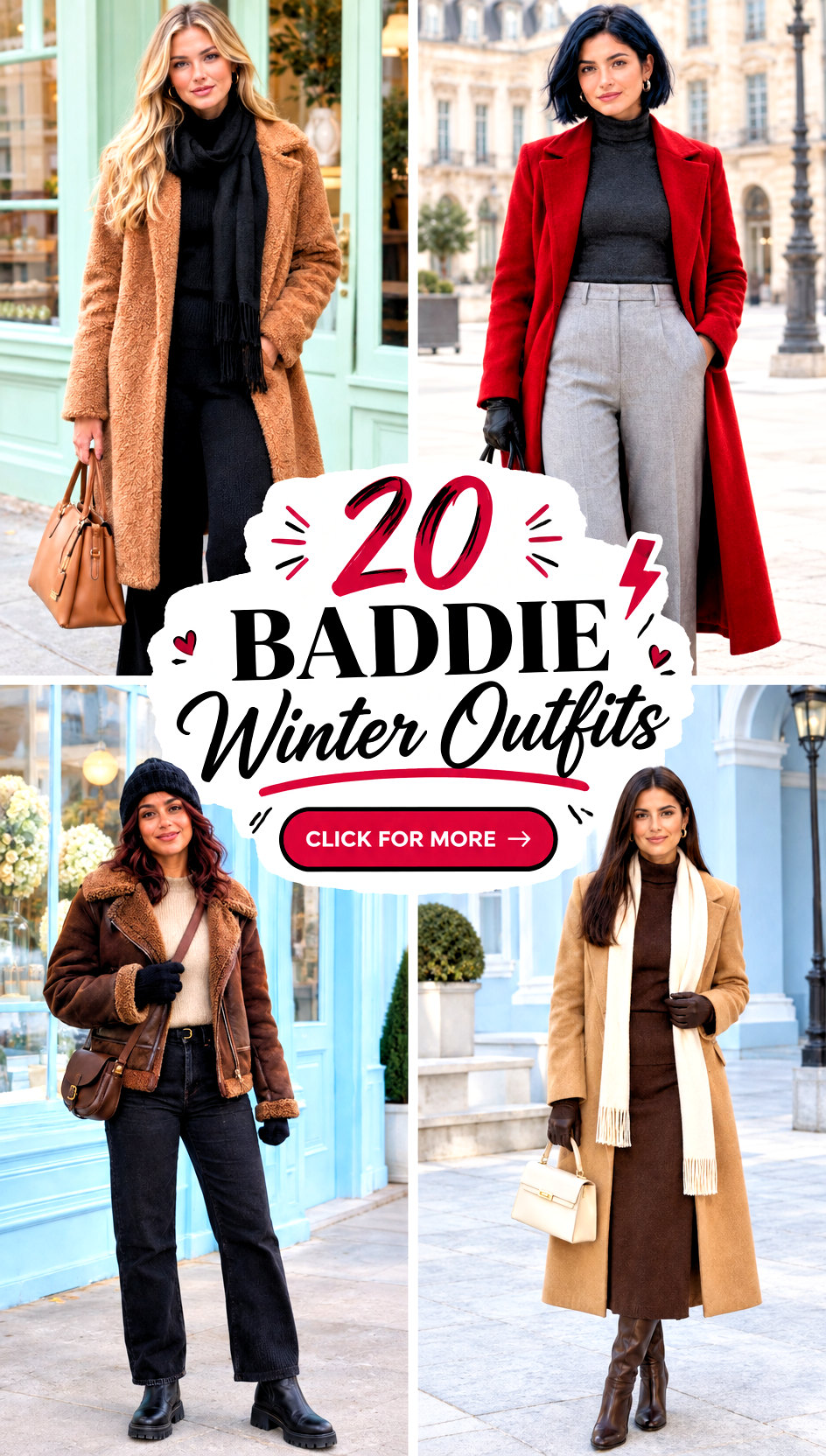 20 Baddie Winter Outfits for Bold Cozy Cold-Weather Style - 20 Baddie Winter Outfits for Bold, Cozy Cold-Weather Style