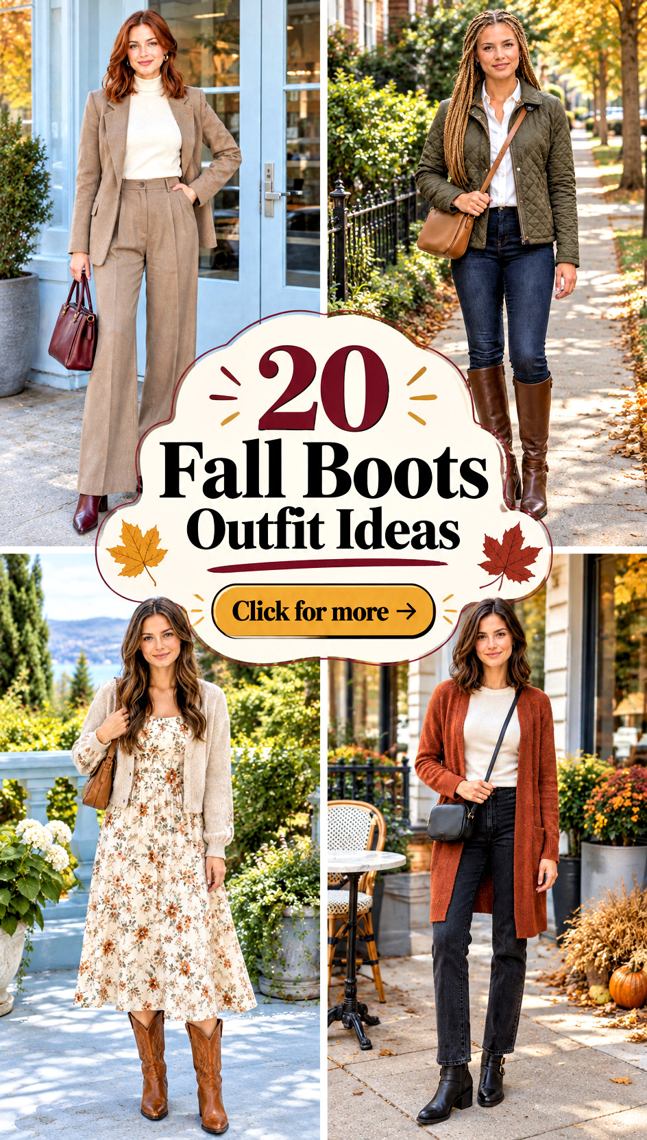 20 Fall Boots Outfit Ideas for Cozy Confident Everyday Style - 20 Fall Boots Outfit Ideas for Cozy, Confident Everyday Style