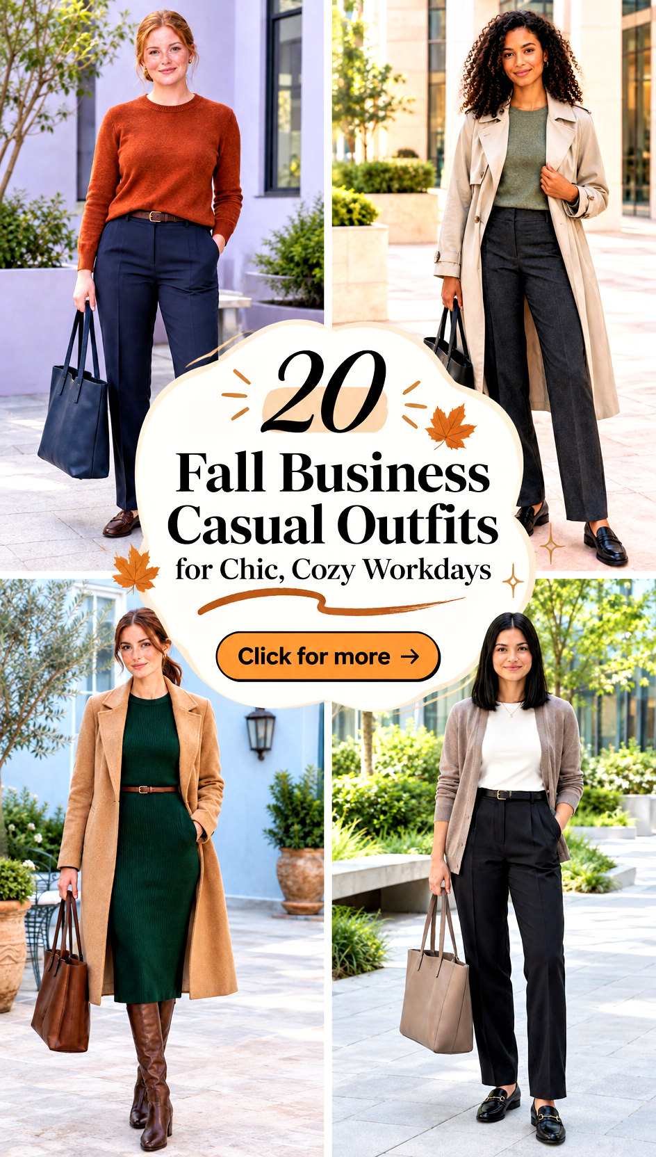 20 Fall Business Casual Outfits for Chic Cozy Workdays - 20 Fall Business Casual Outfits for Chic, Cozy Workdays