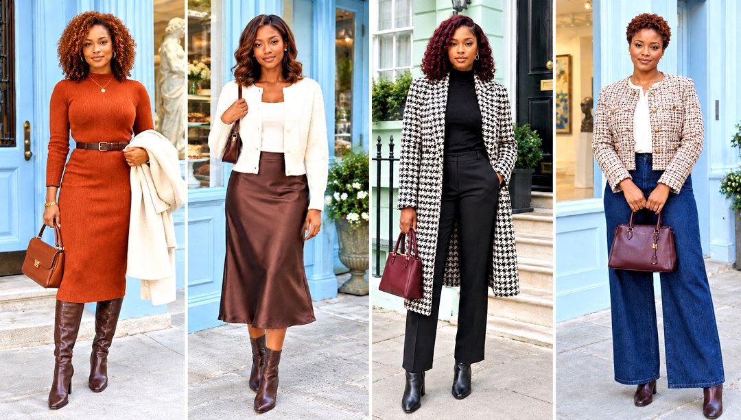 20 Fall Outfits Black Women Can Wear for Cozy Chic Style