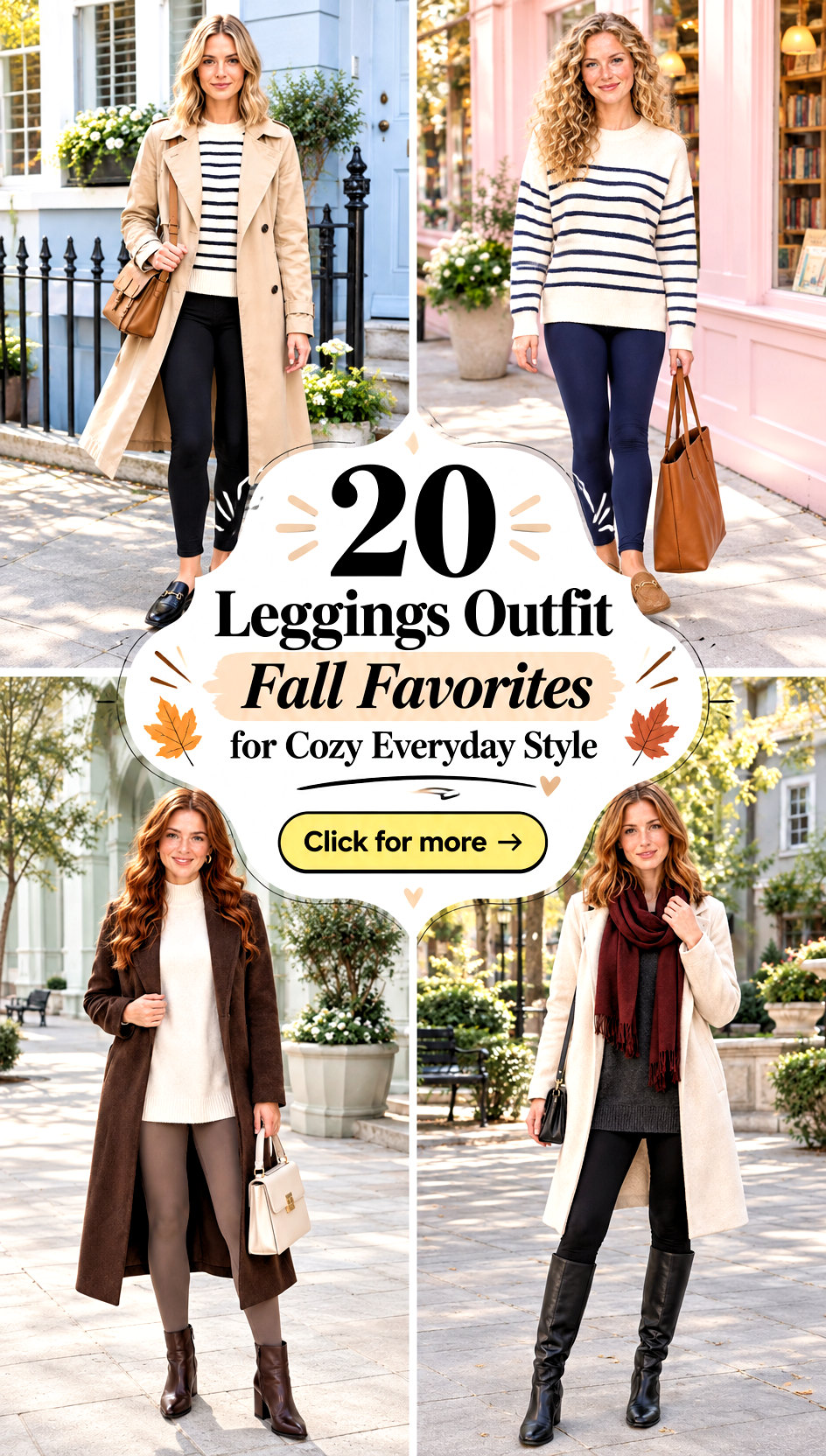 20 Leggings Outfit Fall Favorites for Cozy Everyday Style - 20 Leggings Outfit Fall Favorites for Cozy Everyday Style