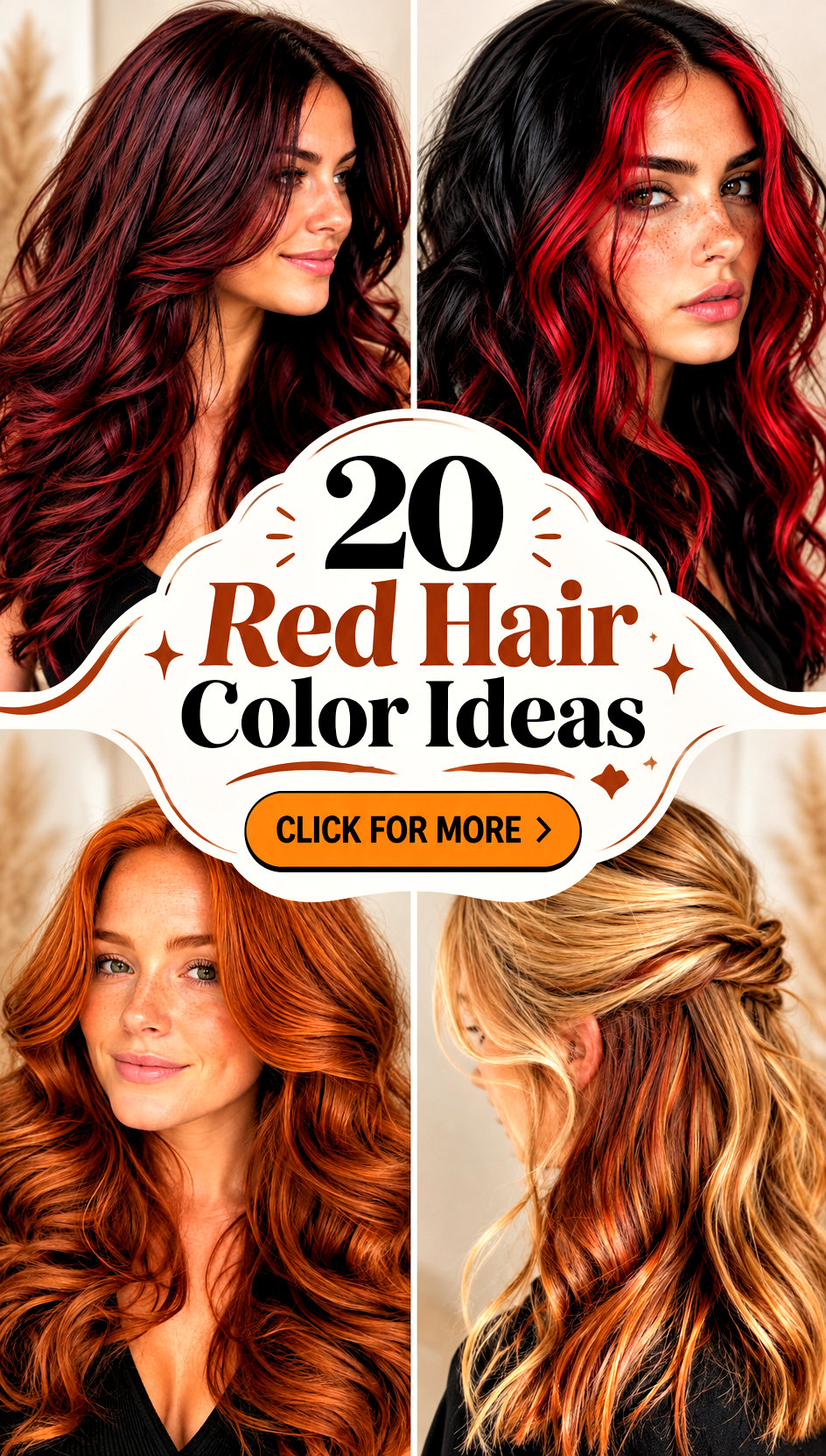 20 Red Hair Color Ideas for a Bold Fresh Seasonal Update - 20 Red Hair Color Ideas for a Bold, Fresh Seasonal Update