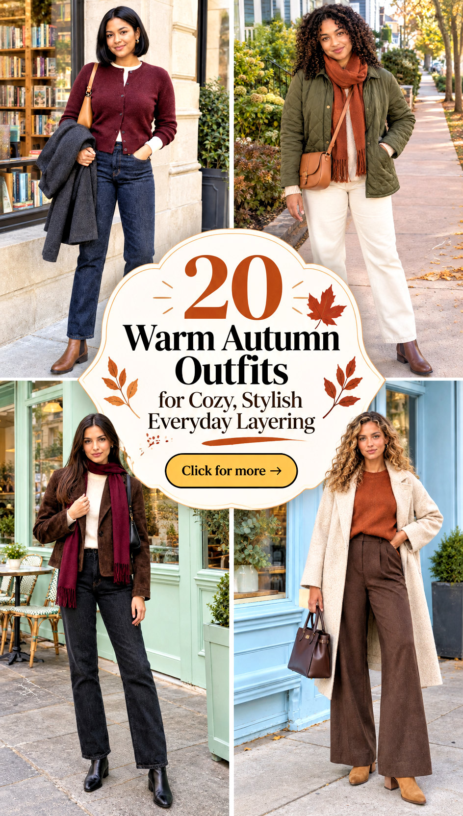 20 Warm Autumn Outfits for Cozy Stylish Everyday Layering - 20 Warm Autumn Outfits for Cozy, Stylish Everyday Layering