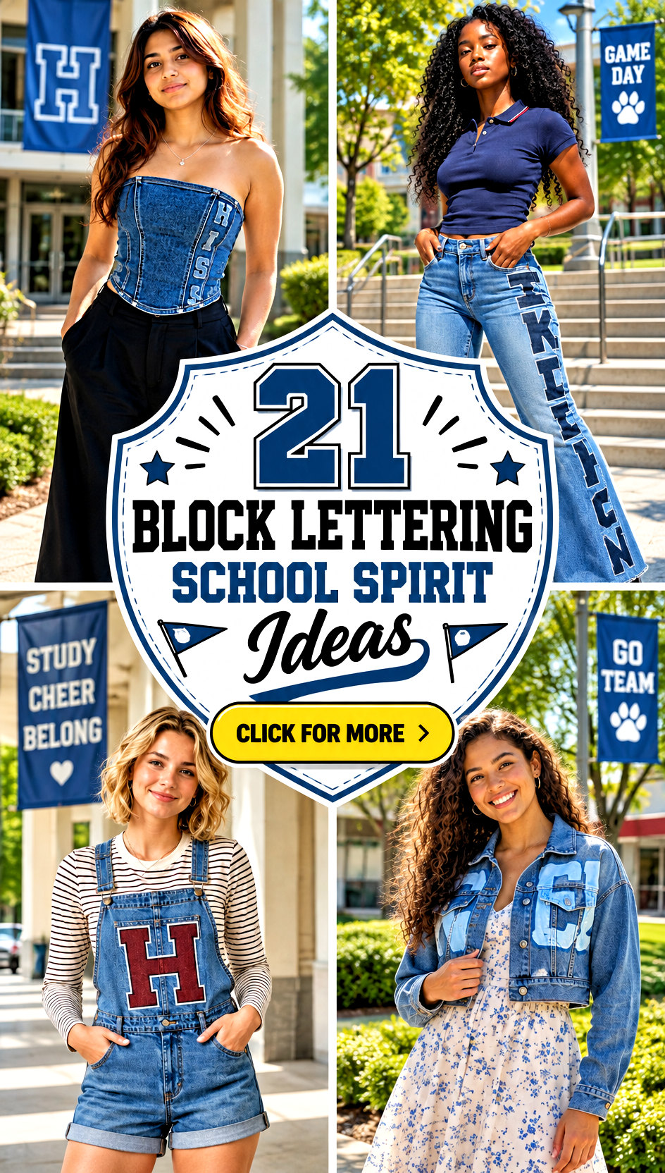 21 Block Lettering School Spirit Ideas for Bold Game Days - 21 Block Lettering School Spirit Ideas for Bold Game Days