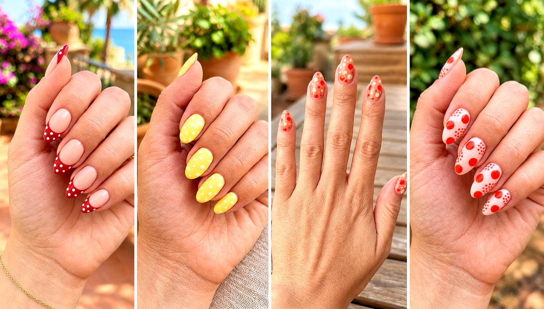 21 Italian Summer Polka Dot Nail Ideas for a Chic Getaway