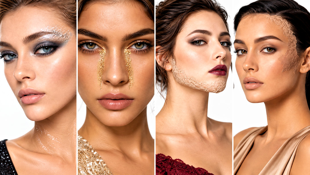 21 Lace Makeup Ideas for Romantic Eye-Catching Party Glam