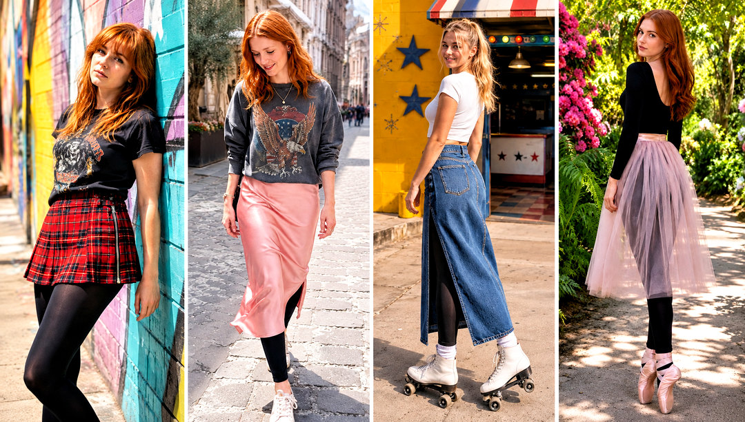 21 Skirt Over Leggings Ideas for Cozy Confident Fall Style