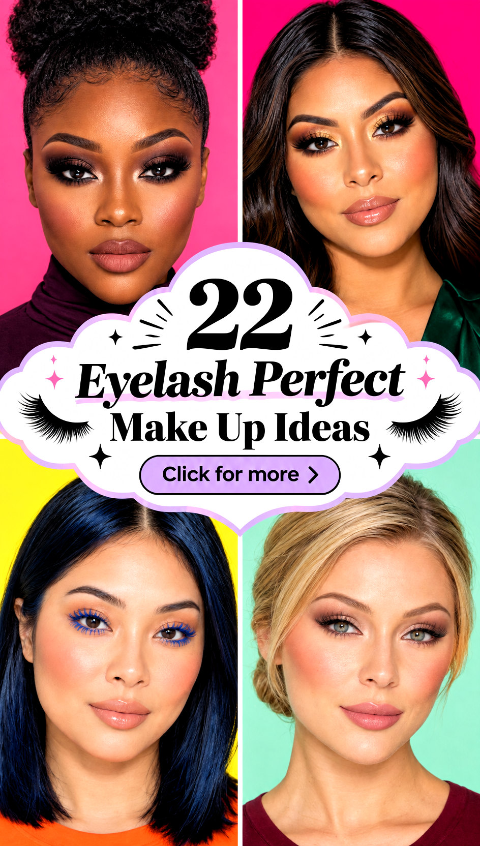 22 Eyelash Perfect Make Up Ideas for a Soft Wide-Eyed Look - 22 Eyelash Perfect Make Up Ideas for a Soft, Wide-Eyed Look