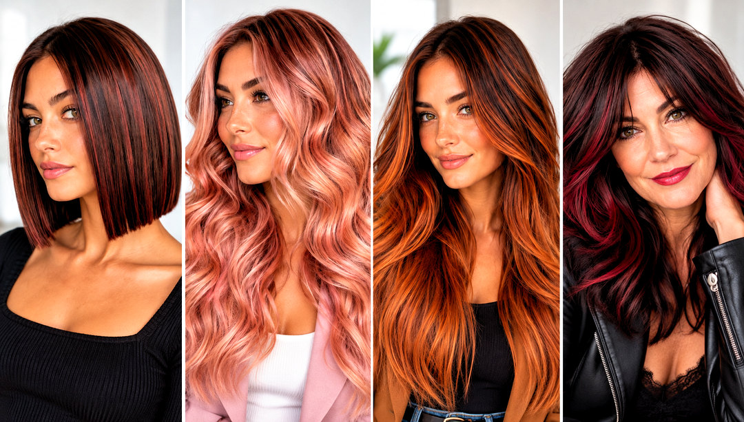 22 Red Hair Color Highlights Ideas for a Bold New Season