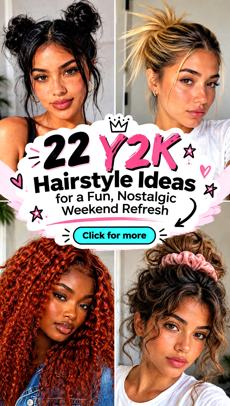 22 Y2K Hairstyle Ideas for a Fun Nostalgic Weekend Refresh - 22 Y2K Hairstyle Ideas for a Fun, Nostalgic Weekend Refresh