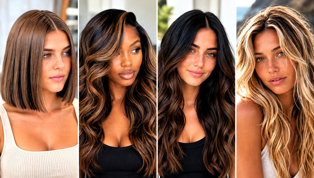 23 Black Color Highlights Ideas for a Bold Hair Refresh