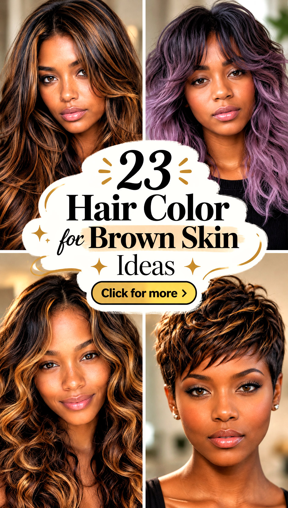 23 Hair Color for Brown Skin Ideas for a Radiant New Look - 23 Hair Color for Brown Skin Ideas for a Radiant New Look