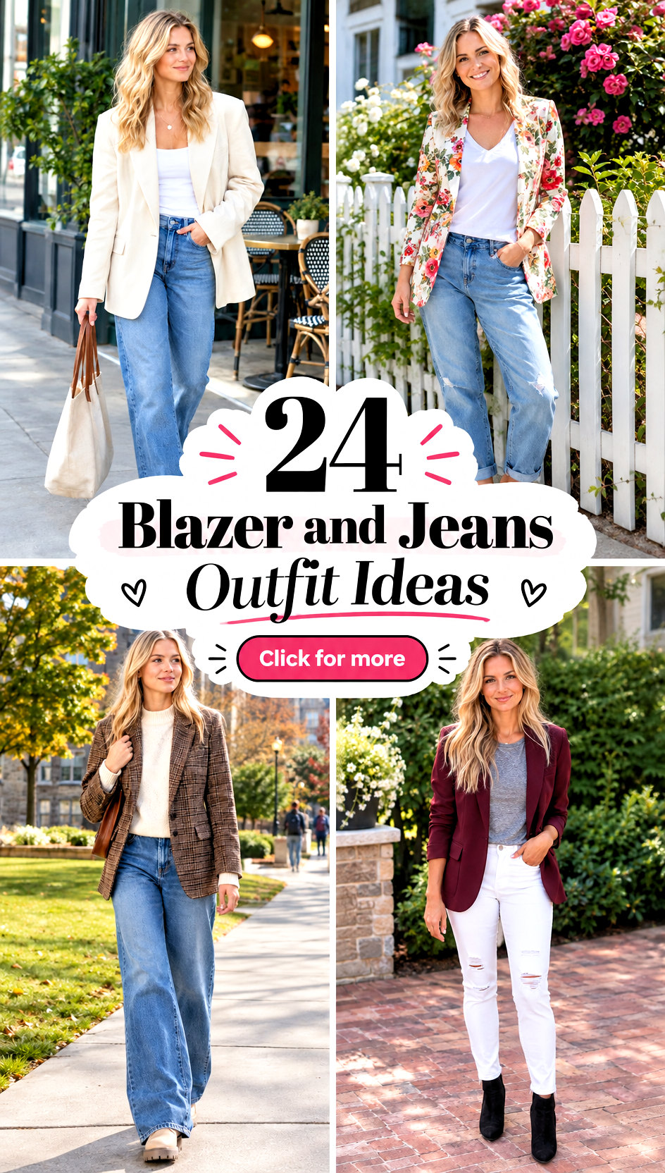 24 Blazer and Jeans Outfit Ideas for Chic Everyday Looks - 24 Blazer and Jeans Outfit Ideas for Chic Everyday Looks