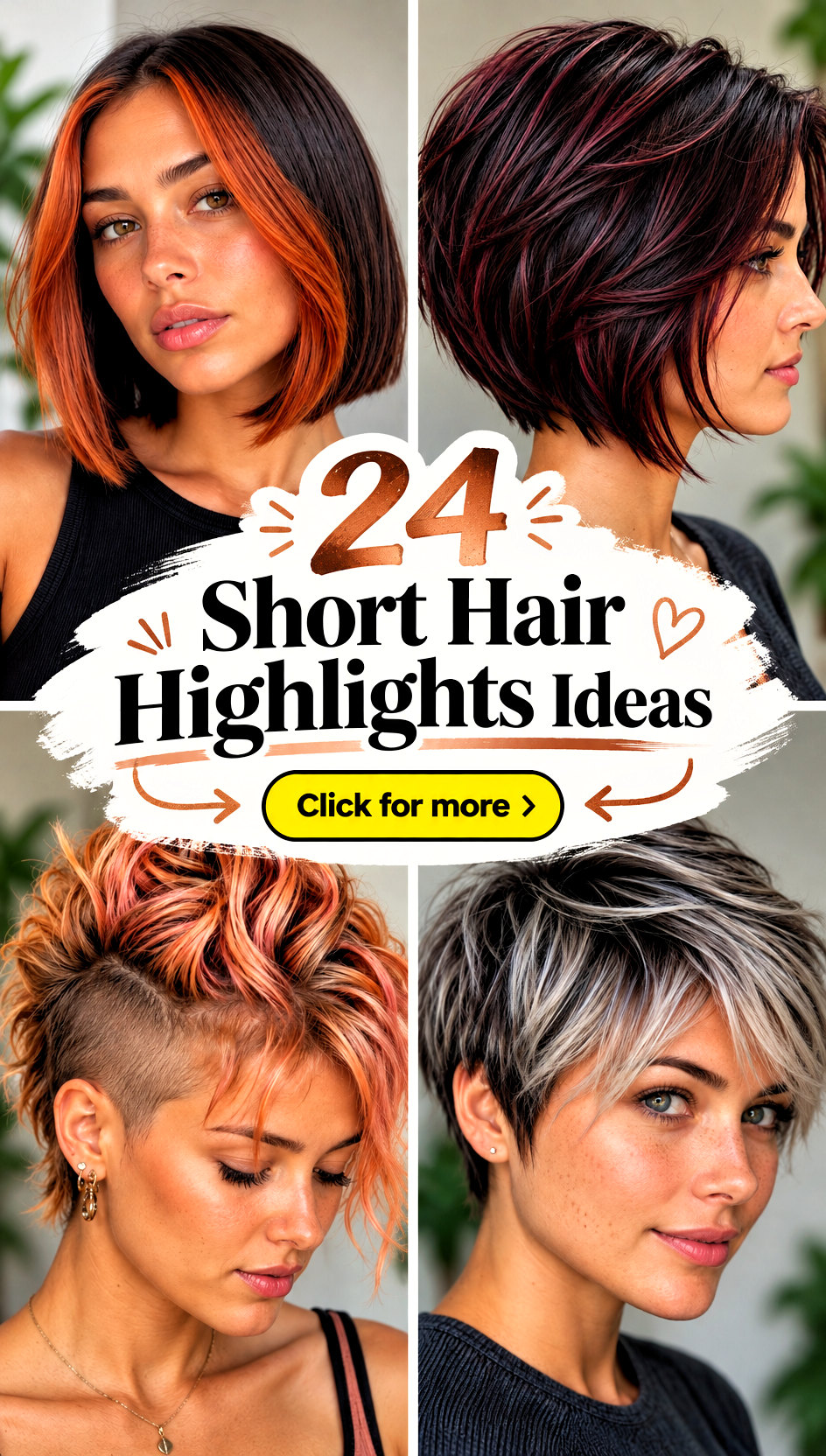 24 Short Hair Highlights Ideas for a Fresh Dimensional Look - 24 Short Hair Highlights Ideas for a Fresh, Dimensional Look