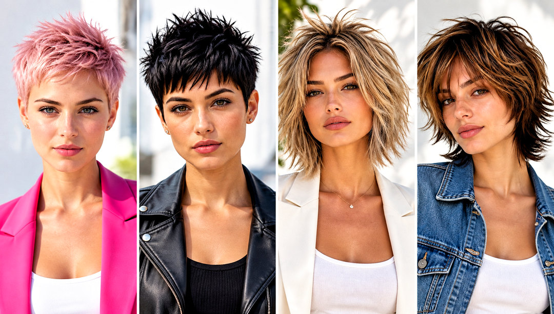 24 Spiky Hairstyle Ideas for an Edgy Standout Everyday Look