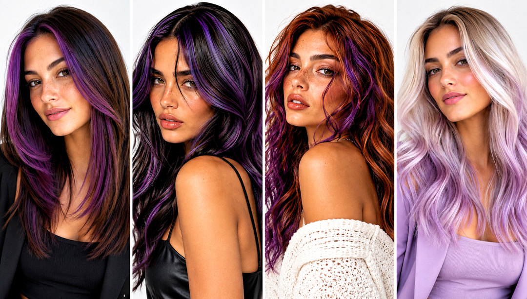 24 Violet Hair Color Ideas for a Bold Expressive New Look