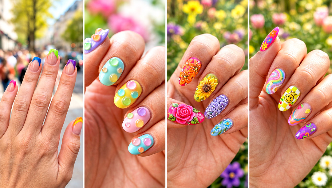 25 Brigh Spring Funky Nail Ideas for a Playful New Season