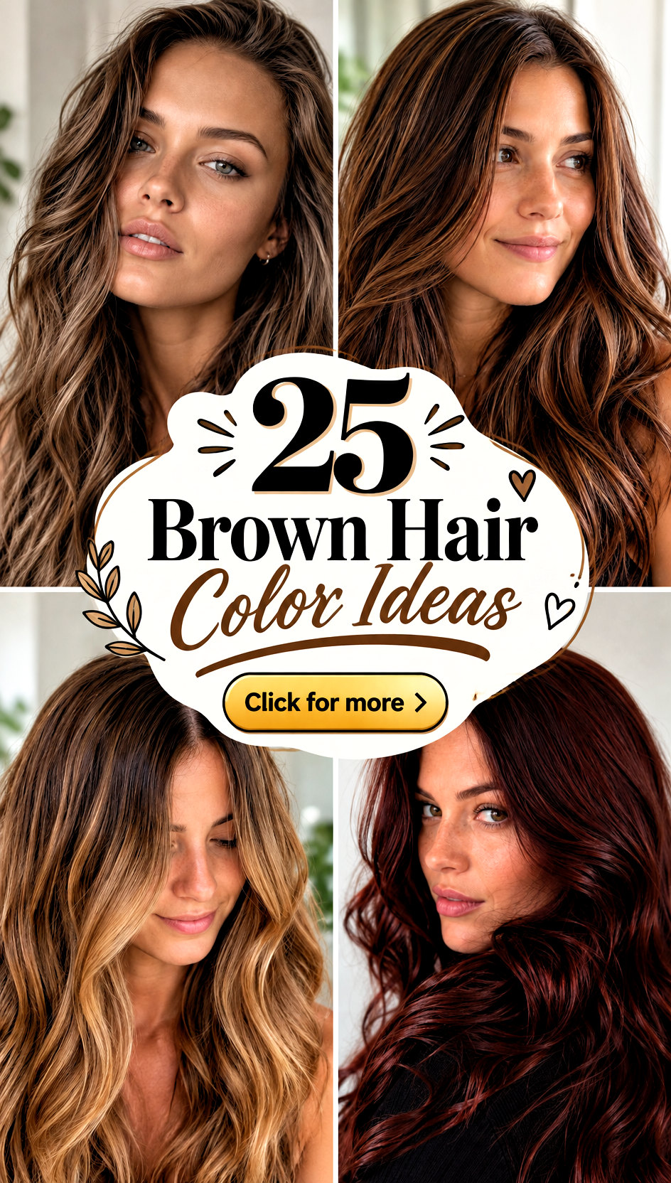 25 Brown Hair Color Ideas for a Rich Dimensional Refresh - 25 Brown Hair Color Ideas for a Rich, Dimensional Refresh