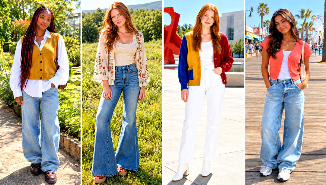 25 Cardigan and Jeans Outfit Ideas for Effortless Fall Style