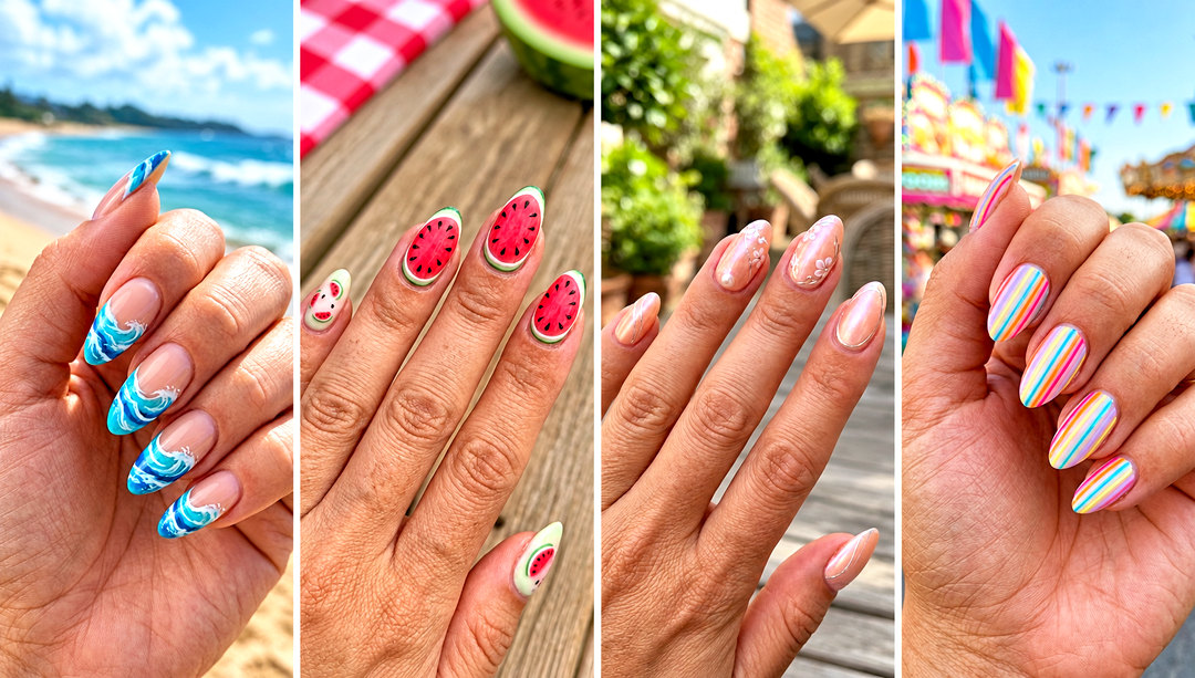 25 Cute Summer Nail Ideas for a Bright Playful Vacation