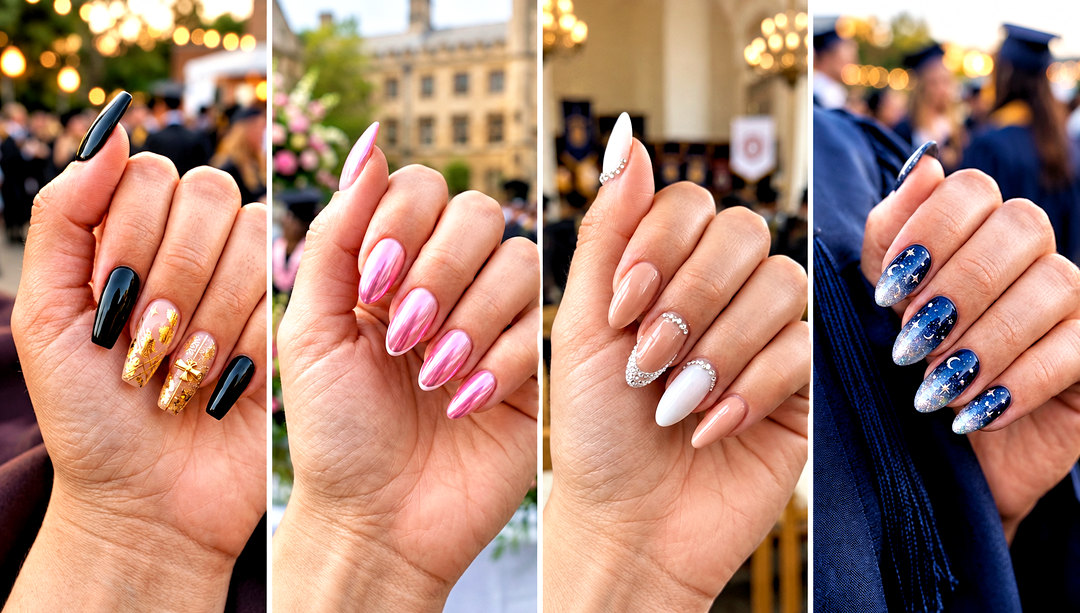 25 Graduation Nail Art Inspiration Ideas for Your Big Day