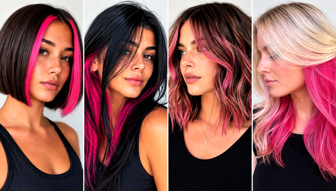25 Hot Pink Hair Color Highlights Ideas for Bold New Looks