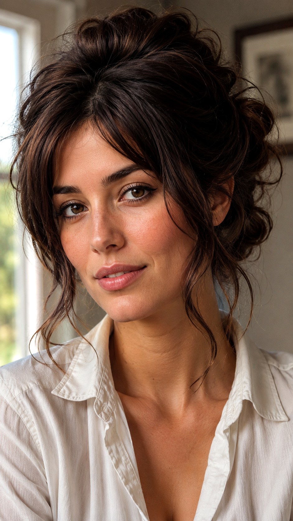 Bardot Inspired Loose Space Buns - 22 space bun hairstyle ideas