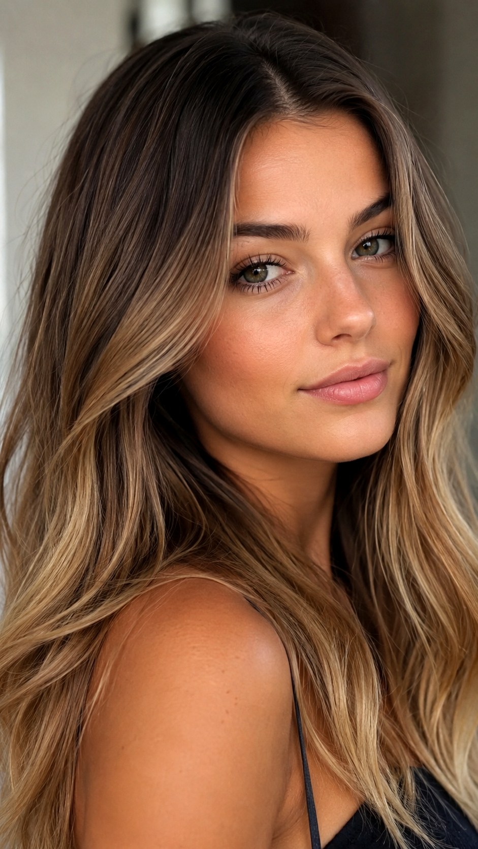 Bronde Seamless Transition Shade - 25 brown hair color ideas