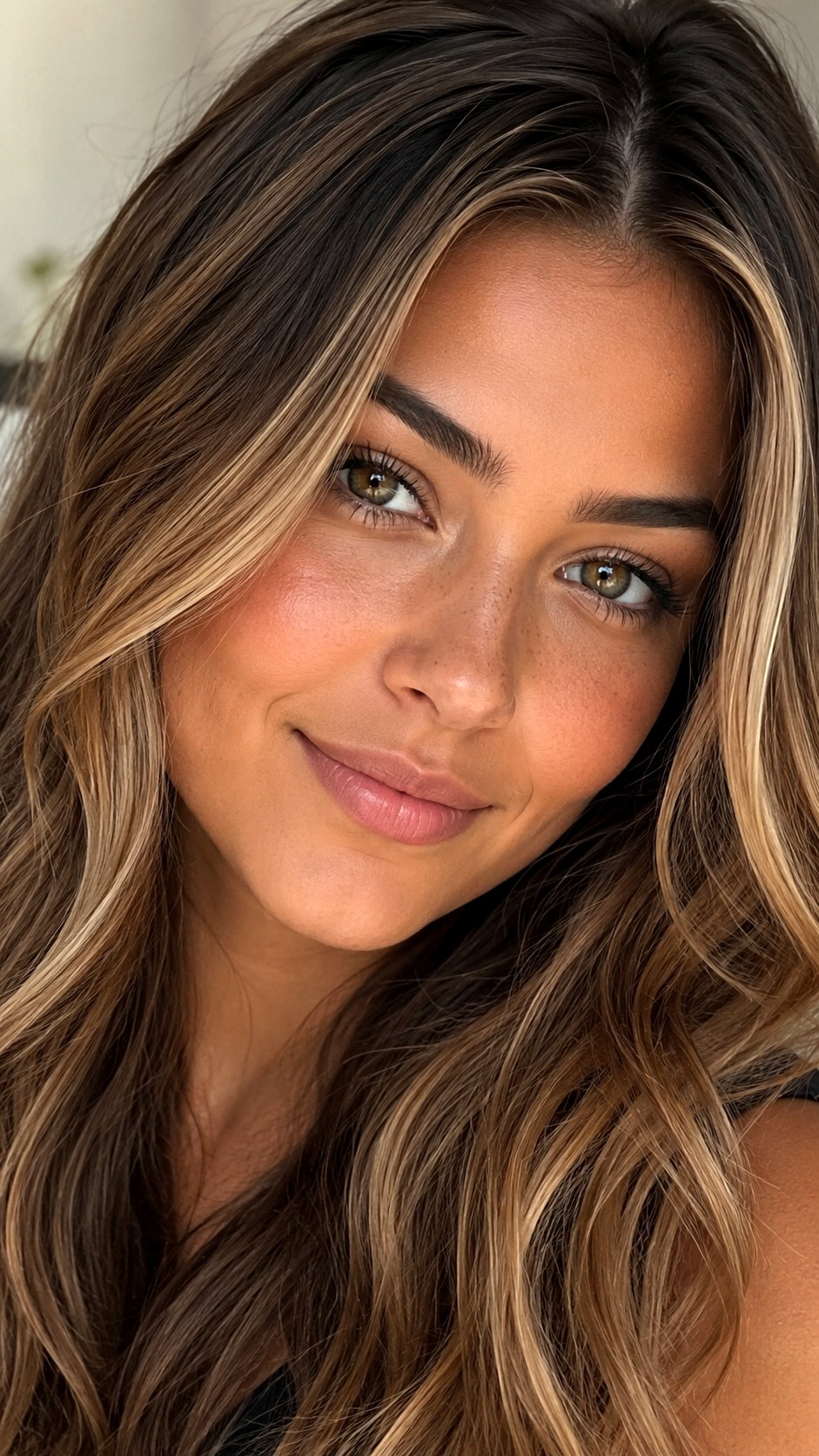 Bronde Toffee Ribboning highlights - 24 vivid hair color highlights ideas