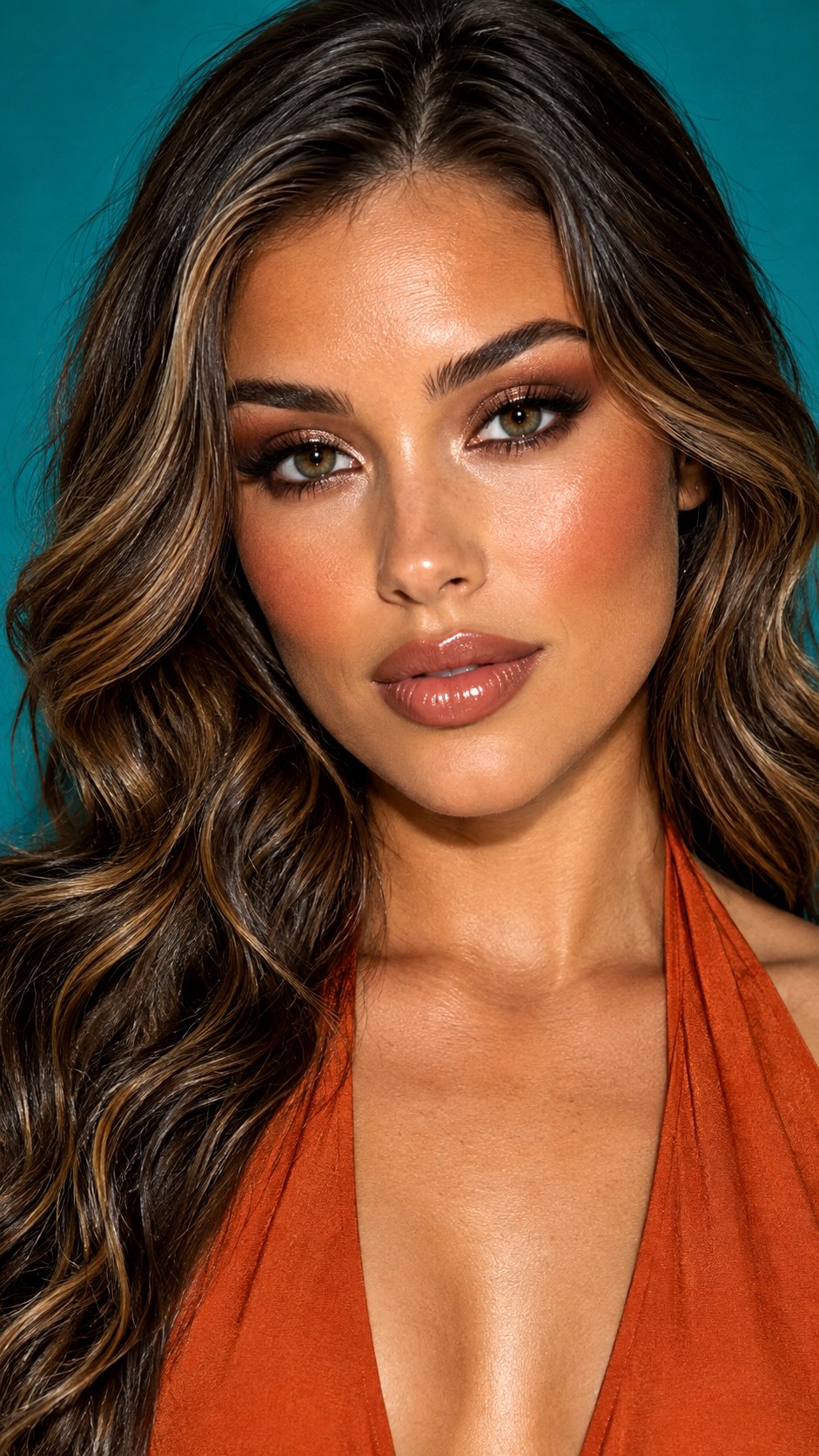 Bronzed Makeup - 25 makeup ideas
