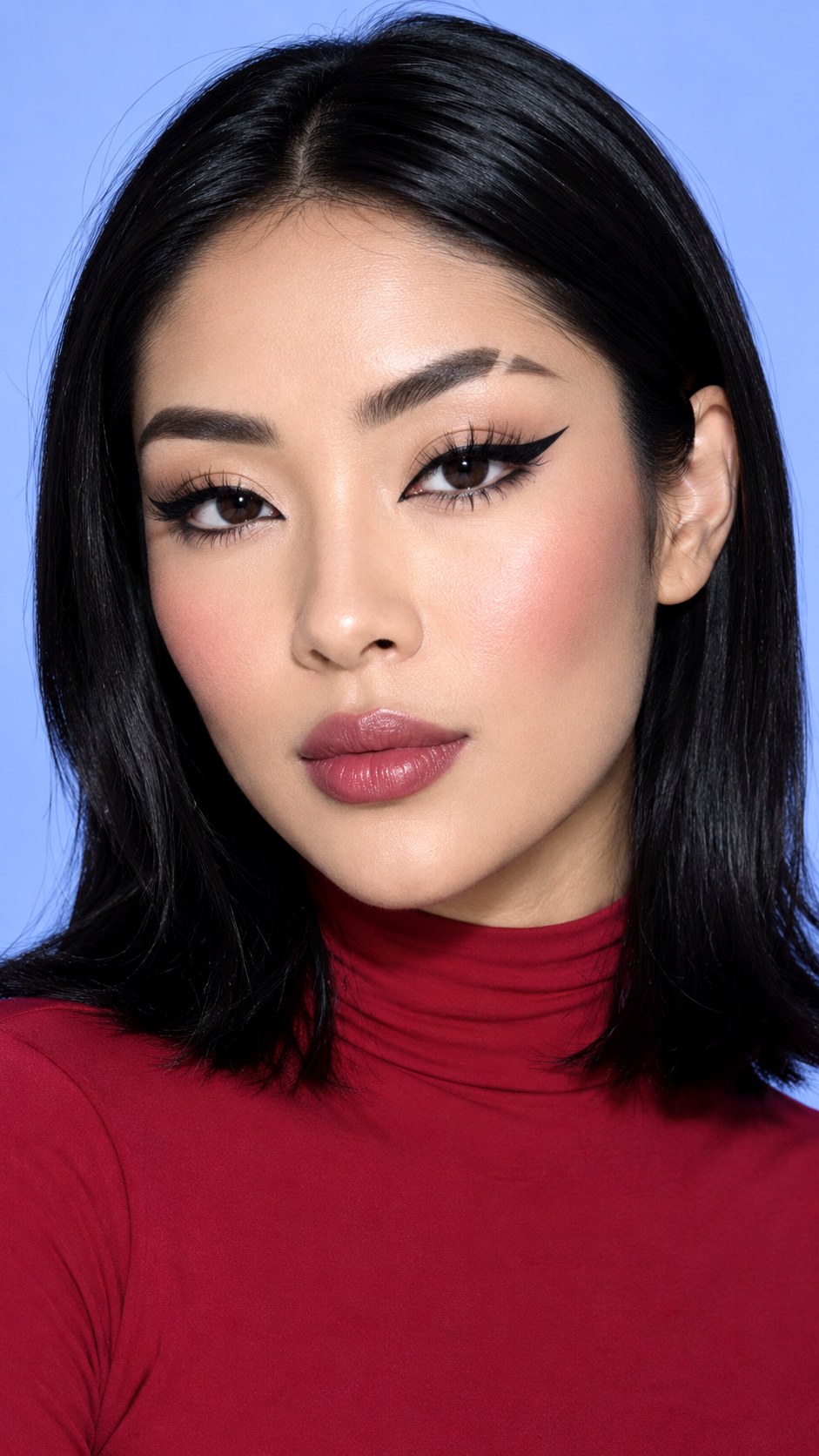Brow Slit Look With Graphic Makeup - 22 eyebrows make up ideas