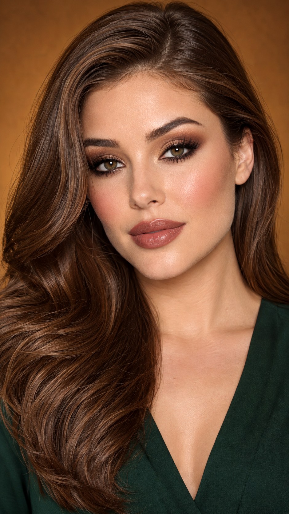 Brown Smoky Eye Makeup - 25 makeup ideas