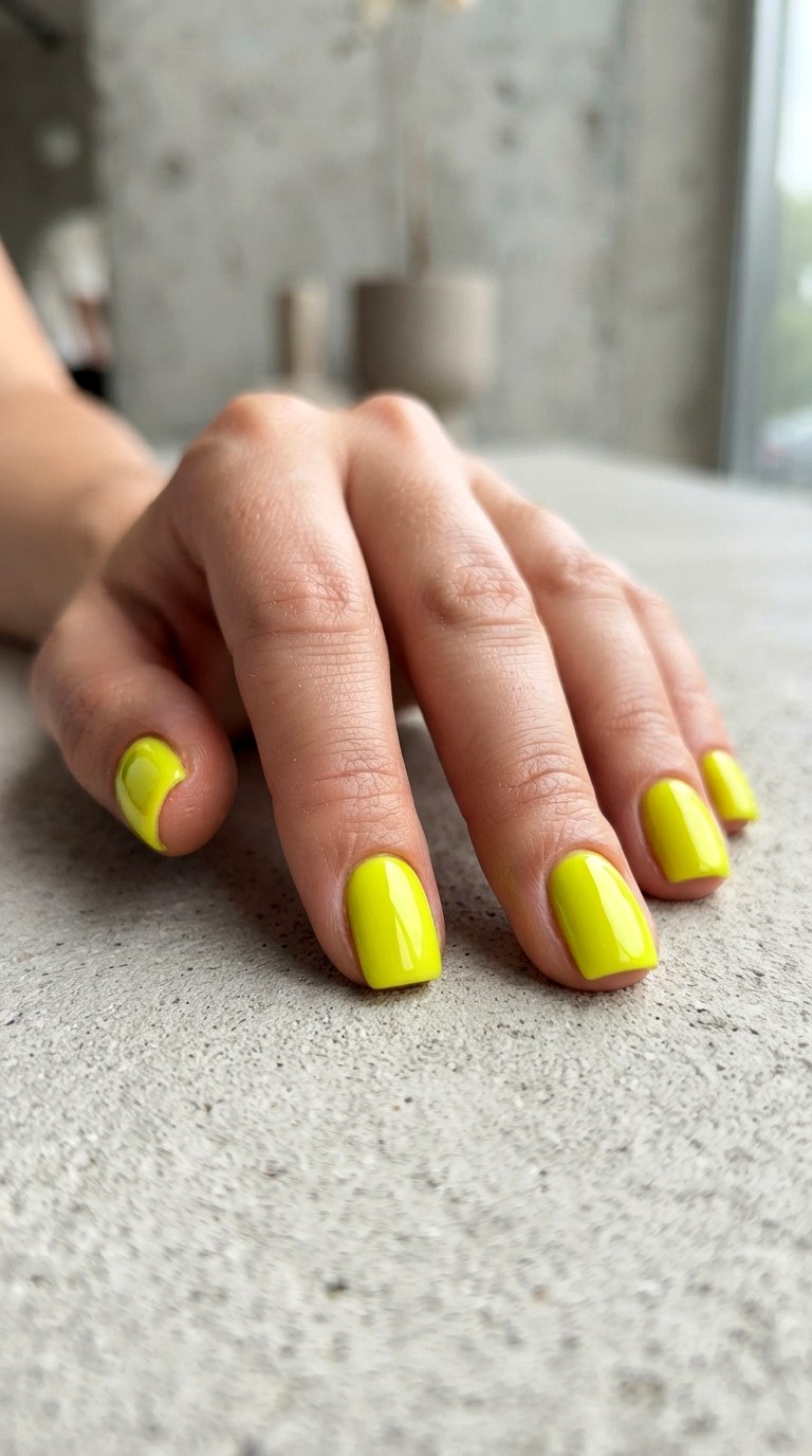 Chartreuse Statement Nails - 24 Green Nail ideas
