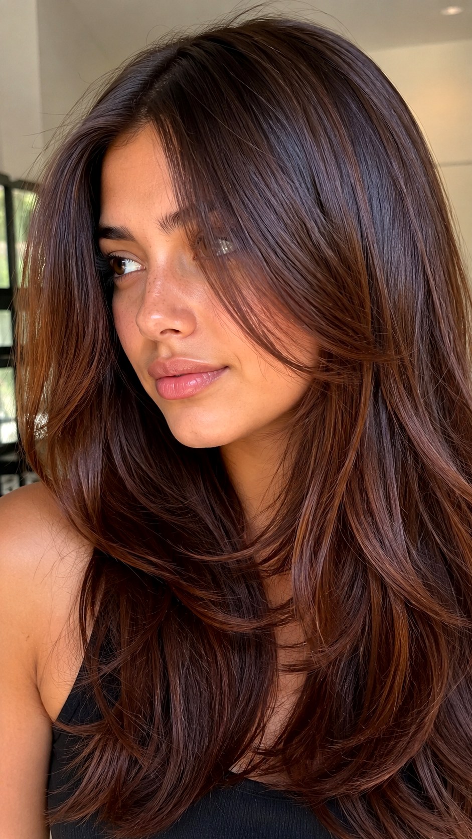 Chestnut Glaze High Shine - 25 hair color for morena ideas