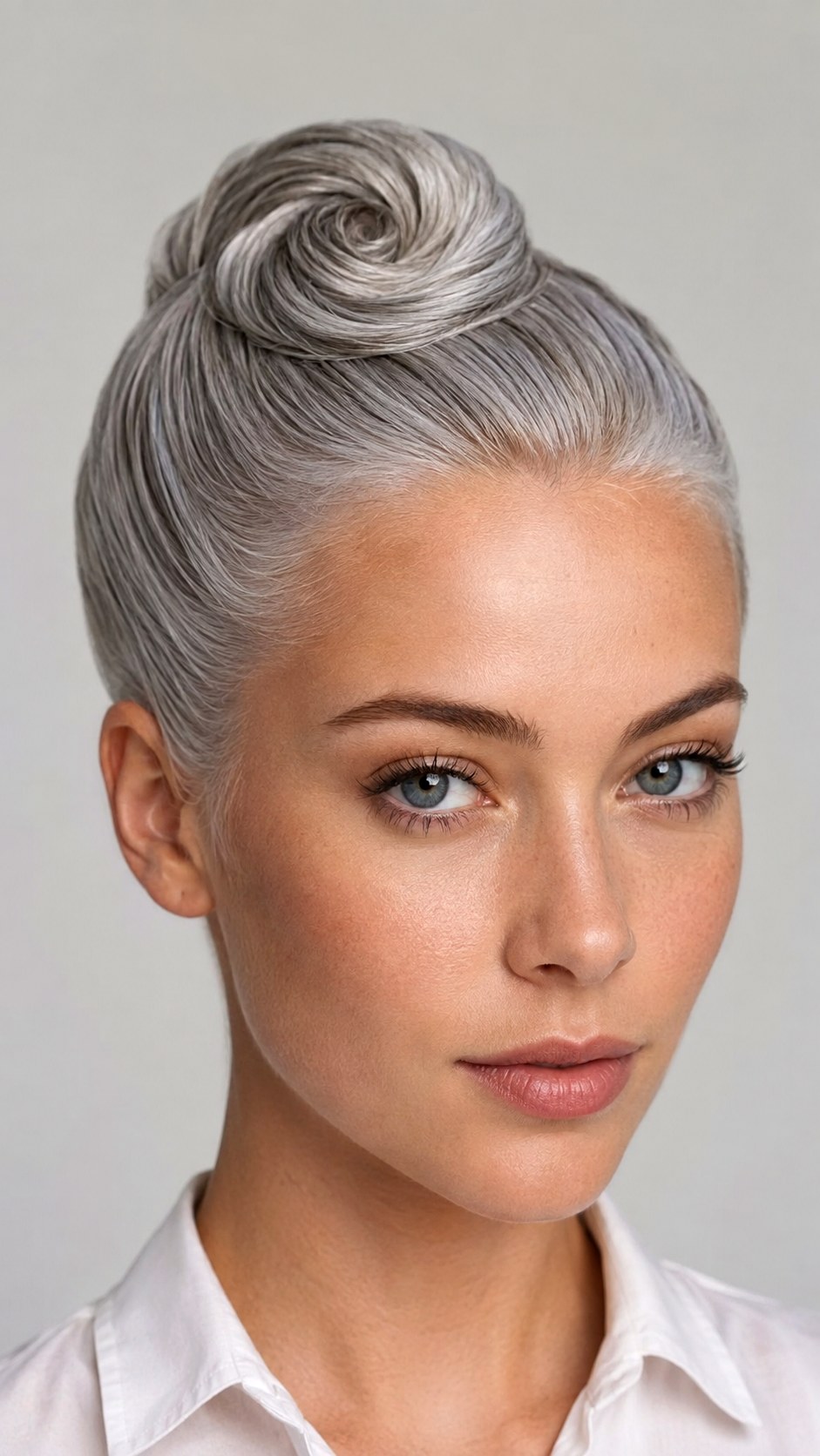 Cinnamon Swirl Spiral Bun Art - 21 bun hairstyle ideas