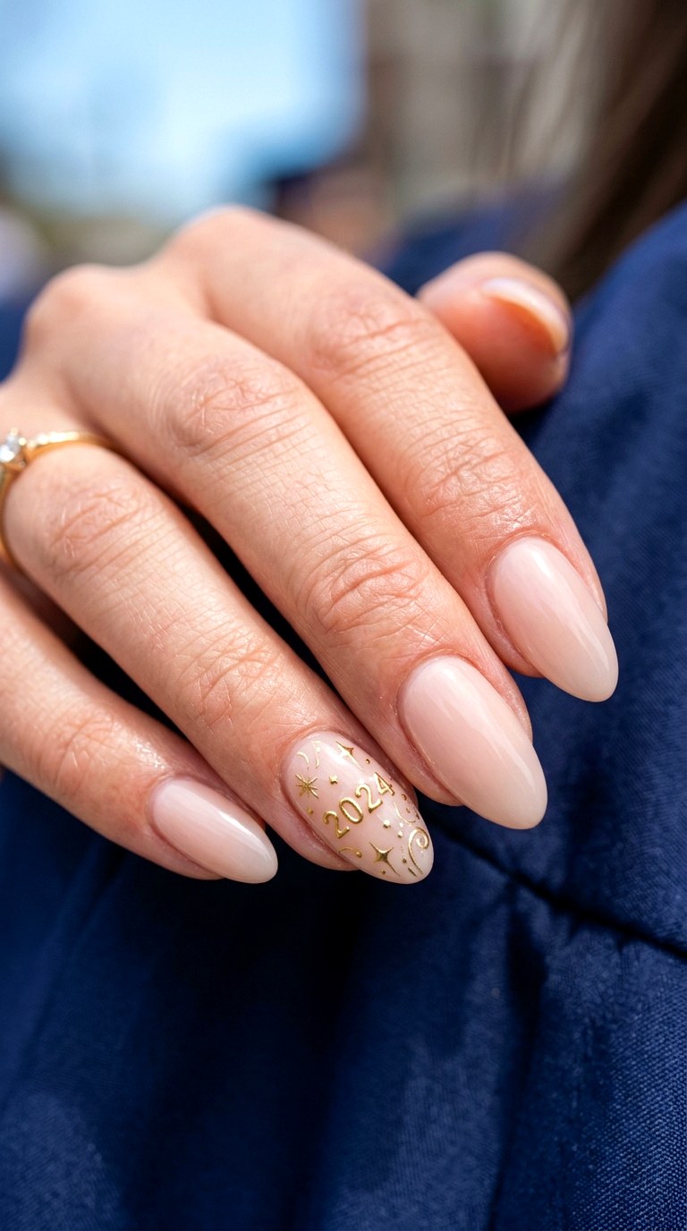 Class Year Number Nail Art - 25 graduation Nail art inspiration ideas
