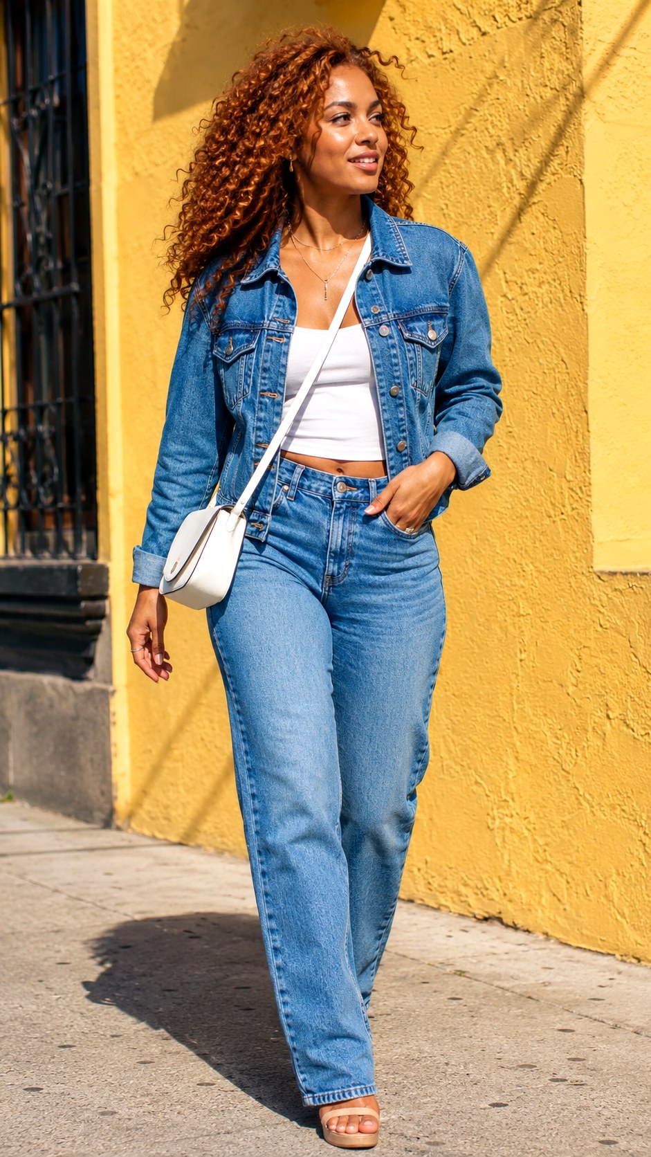 Classic Denim Canadian Tuxedo Set - 25 Denim Two Piece Outfit Ideas