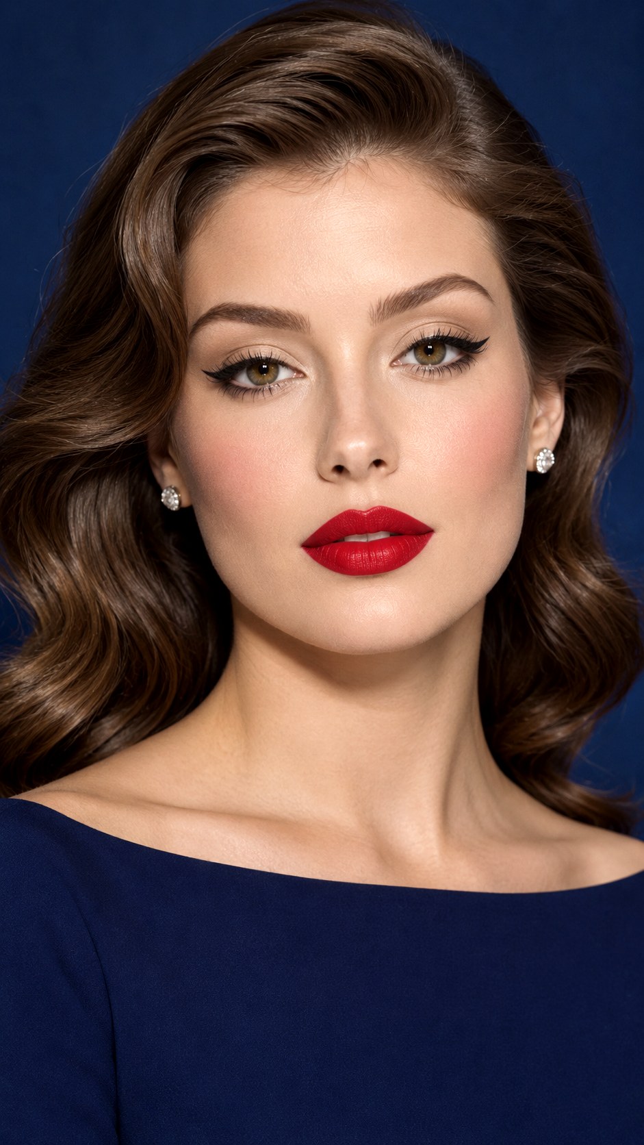 Classic Red Lip Makeup - 25 makeup ideas
