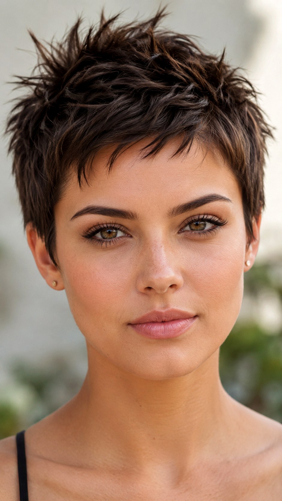 Classic Textured Short Spiky Cut - 24 spiky hairstyle ideas